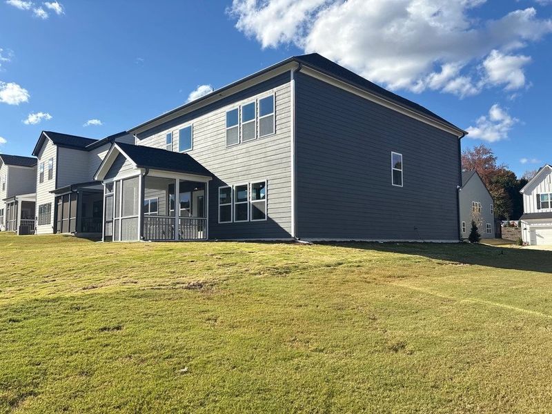 Exterior  - Sleek lines and bold contrast make a statement.