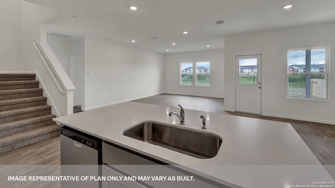 Close-up of interior finishes inside a home in Trace, San Marcos (Image 15).