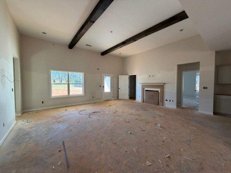 In-progress construction of a new home in Oakview, Pine Mountain, GA (Image 5).
