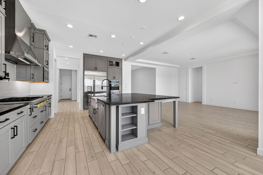 Furnished interior view inside a new home in Legado, Queen Creek (Image 8).