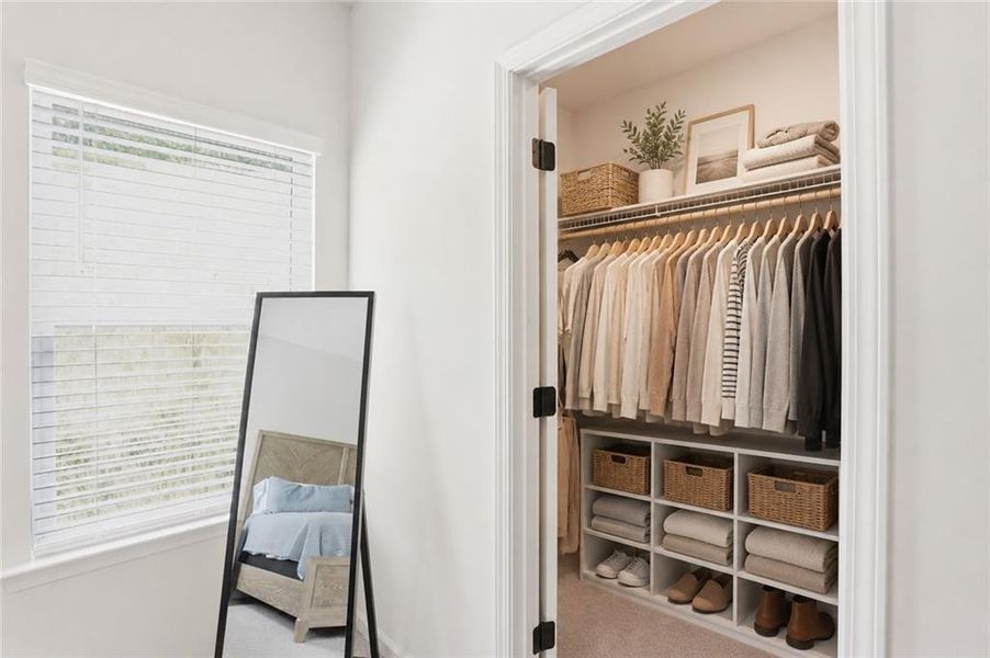 Furnished interior view inside a new home in , Cartersville (Image 22).
