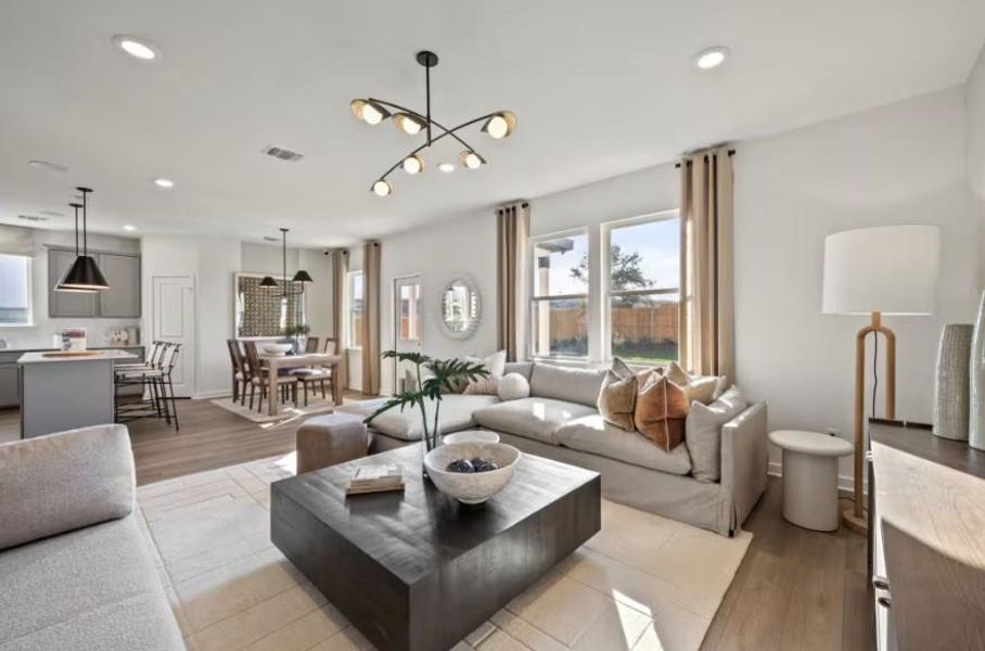 Photo of Centex model home with same floor plan, not of actual home listed. Photo of Centex model home with same floor plan, not of actual home listed.