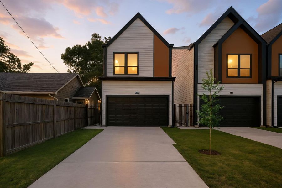 Front exterior of a new home in , Houston, TX, highlighting curb appeal (Image 2). Front exterior of a new home in , Houston, TX, highlighting curb appeal (Image 2).