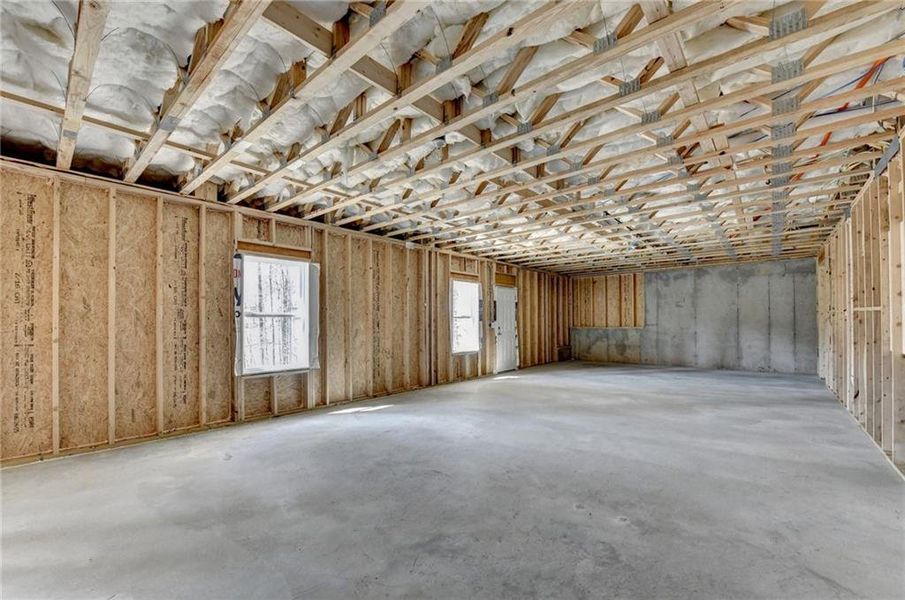 In-progress construction of a new home in , Cumming, GA (Image 40).