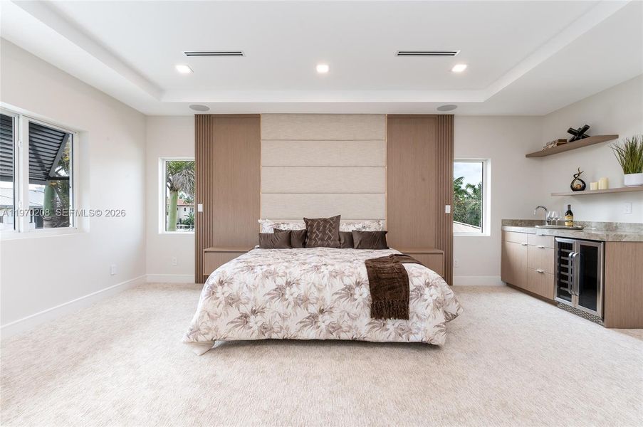 Furnished interior view inside a new home in , Lighthouse Point (Image 34).