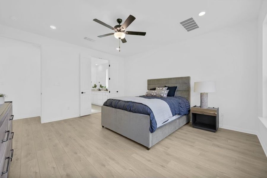 Furnished interior view inside a new home in Nolina 45s, Georgetown (Image 15).