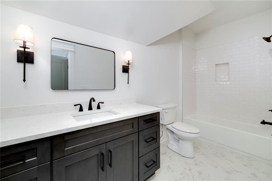 Furnished interior view inside a new home in , Dawsonville (Image 6).