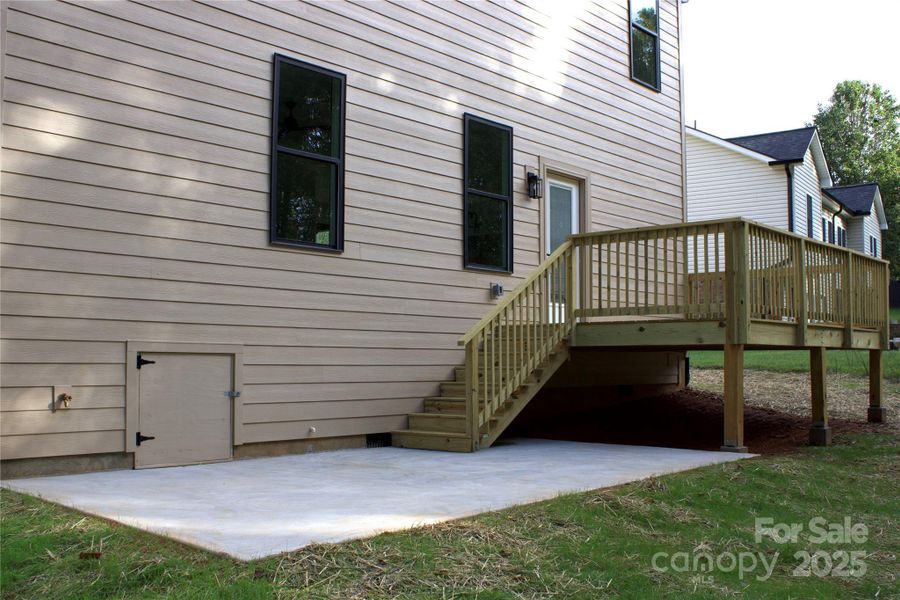 Exterior details and patio area of a home in , Shelby (Image 17). Exterior details and patio area of a home in , Shelby (Image 17).