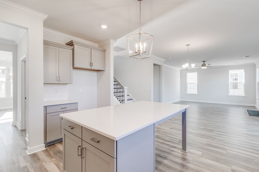 Furnished interior view inside a new home in Hendrix Farms, Lexington (Image 10).