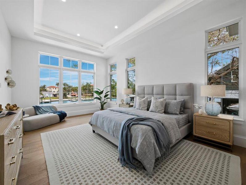 Furnished interior view inside a new home in , Sarasota (Image 18).