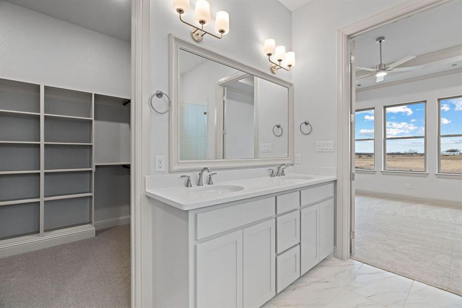 Furnished interior view inside a new home in , Decatur (Image 17).