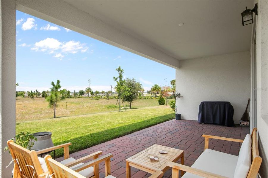 Exterior details and patio area of a home in Waterbrooke, Clermont (Image 4).