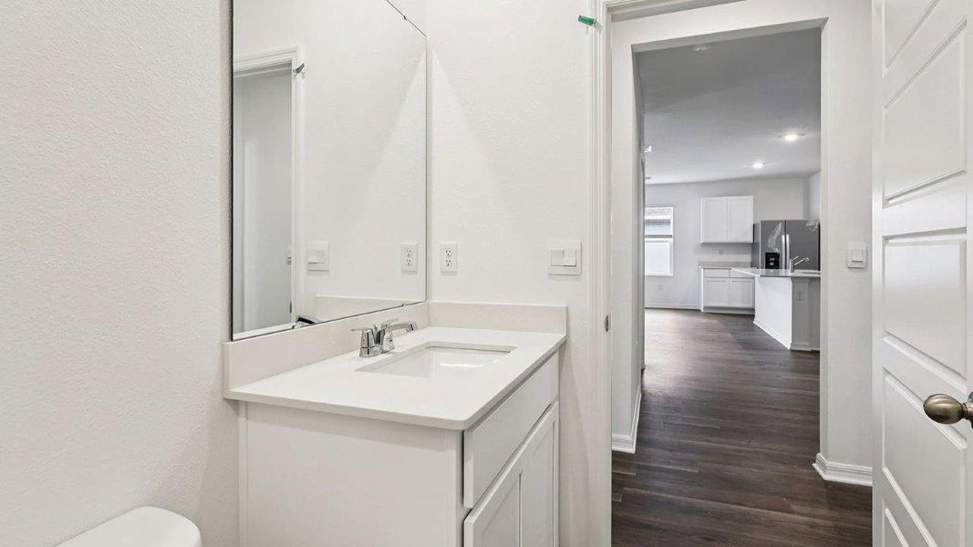 Furnished interior view inside a new home in Crosswinds, Haines City (Image 16). Furnished interior view inside a new home in Crosswinds, Haines City (Image 16).
