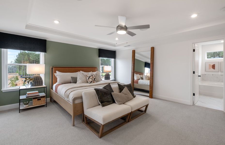 Representative furnished interior of a home built from the Mitchell by Pulte Homes in Hawthorne Ridge, McDonough (Image 32). Representative furnished interior of a home built from the Mitchell by Pulte Homes in Hawthorne Ridge, McDonough (Image 32).