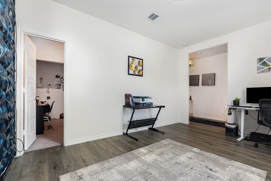 Furnished interior view inside a new home in , Cross Roads (Image 24). Furnished interior view inside a new home in , Cross Roads (Image 24).