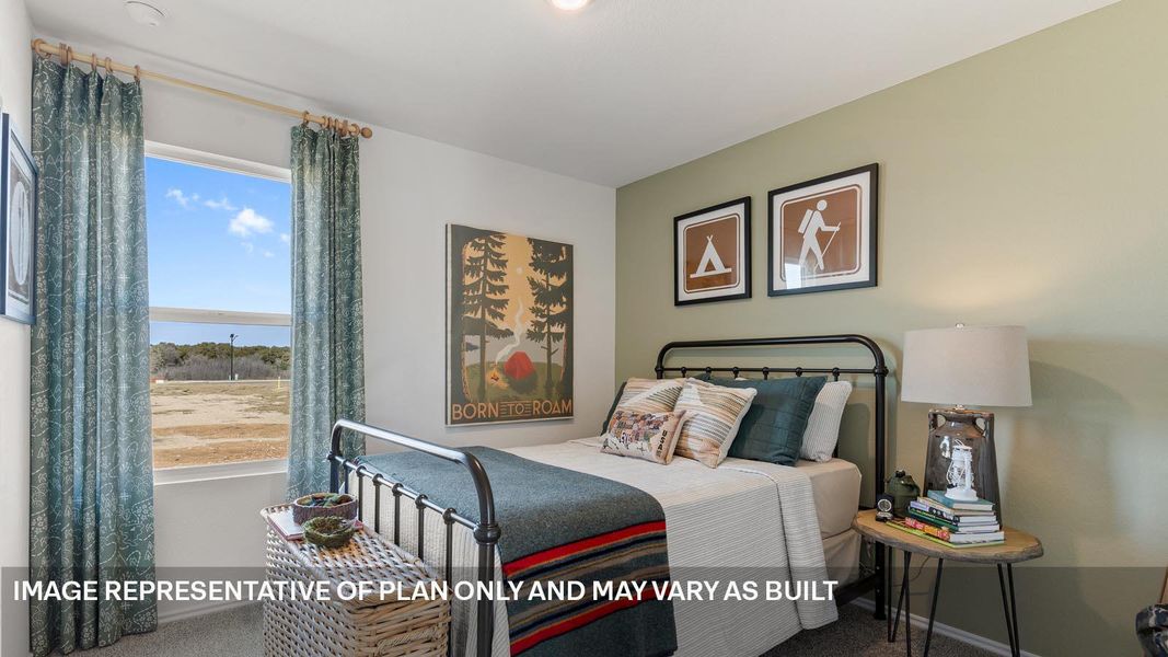 Furnished interior view inside a new home in Durango, Mustang Ridge (Image 11).