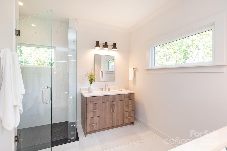 Furnished interior view inside a new home in , Charlotte (Image 4).