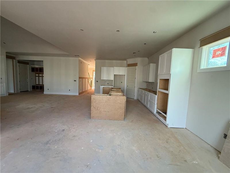 In-progress construction of a new home in , Pendergrass, GA (Image 7).