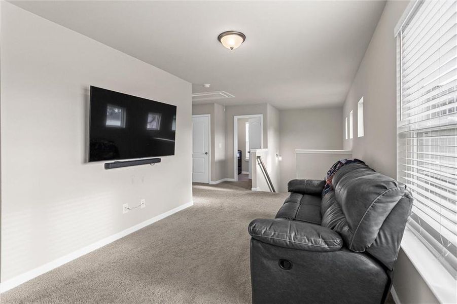 Furnished interior view inside a new home in Enclave at Brookside Crossing, Auburn (Image 32).