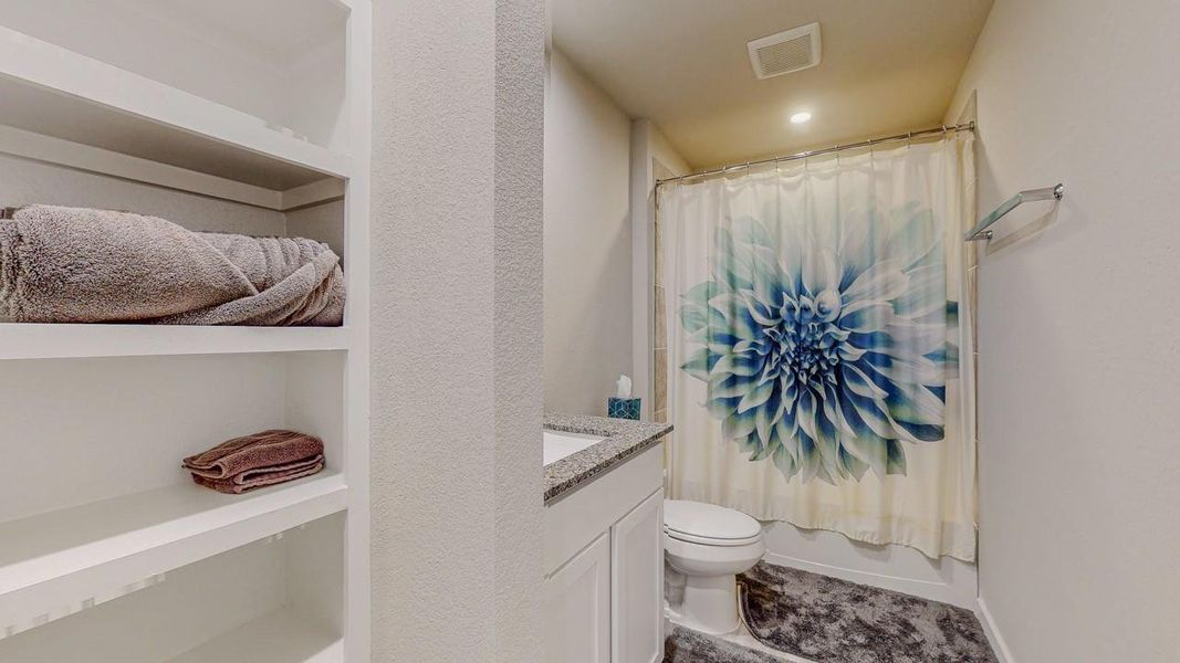 Furnished interior view inside a new home in , Beaumont (Image 32).