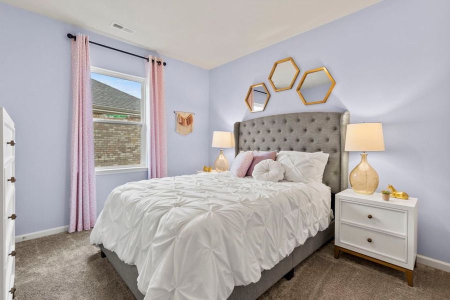 Furnished interior in a model home at Wynswept in Maiden (Image 12). Furnished interior in a model home at Wynswept in Maiden (Image 12).