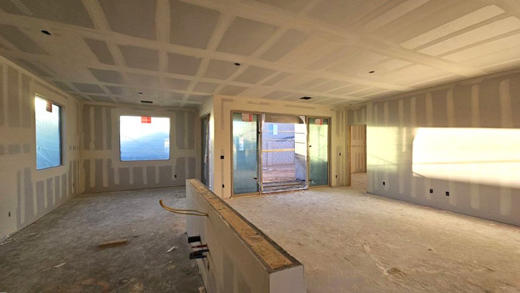 Great room and dining nook