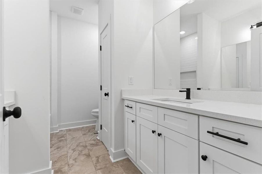 Furnished interior view inside a new home in , Cartersville (Image 13).