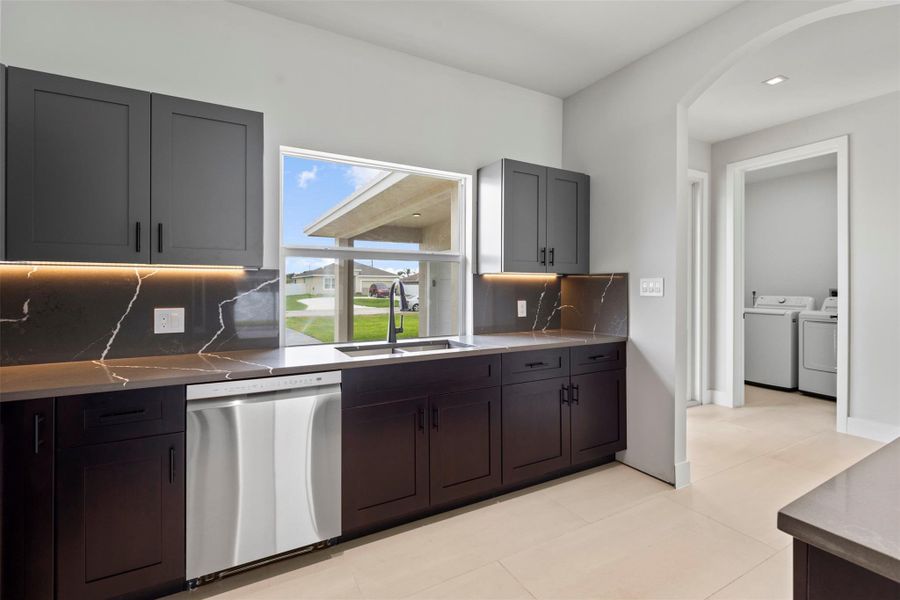 Furnished interior view inside a new home in , Port St. Lucie (Image 13).