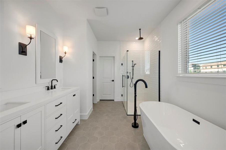 Furnished interior view inside a new home in Timberbrook, Justin (Image 10).