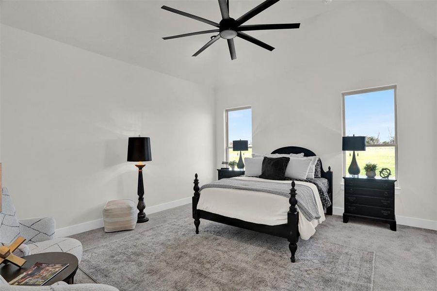 Furnished interior view inside a new home in , Celeste (Image 33).