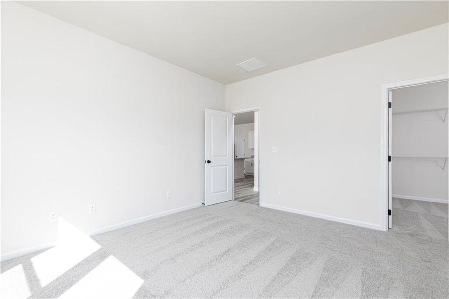Spacious, unfurnished interior of a new home in Lake Preserve at Jackson Trail, Jefferson (Image 21). Spacious, unfurnished interior of a new home in Lake Preserve at Jackson Trail, Jefferson (Image 21).