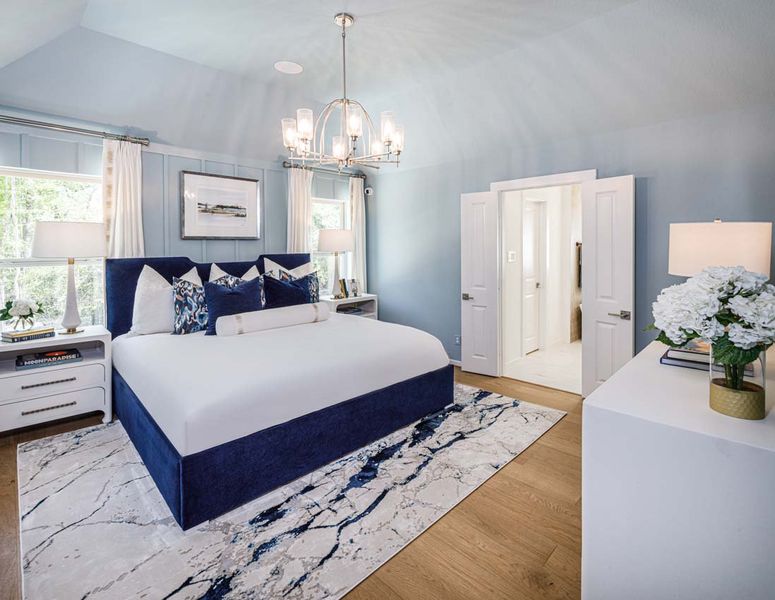Representative Primary Bedroom - some options shown Representative Primary Bedroom - some options shown