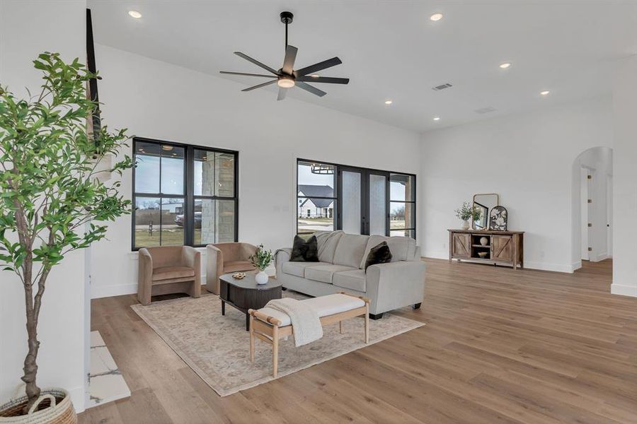Furnished interior view inside a new home in , Joshua (Image 11).