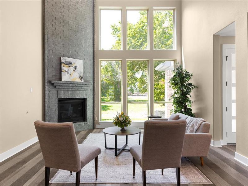 Furnished interior view inside a new home in , Arlington (Image 9).