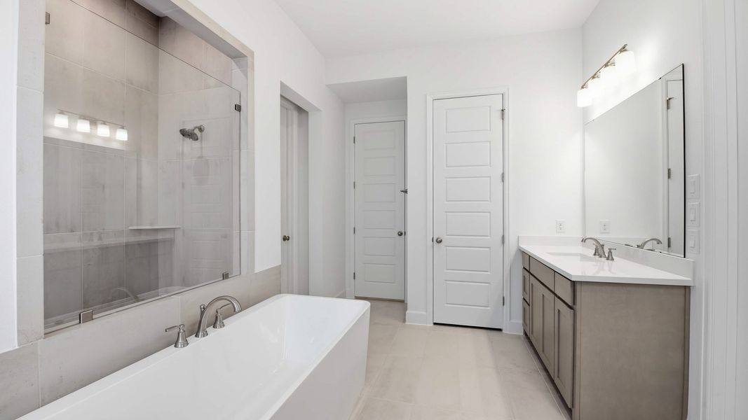 Furnished interior view inside a new home in Ramble, Celina (Image 13).