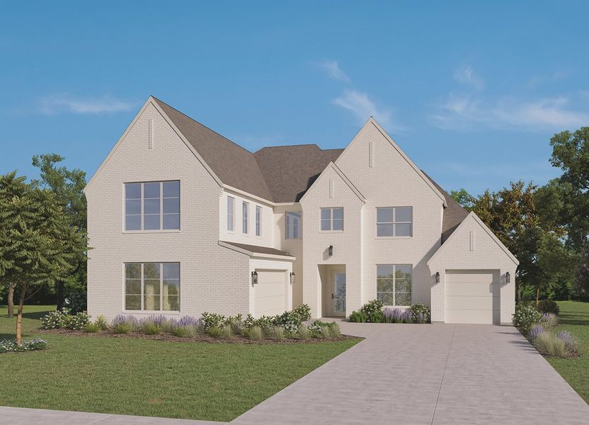 Representative exterior photo of a completed home built from the The Grayson by Homebound in Park Place, Prosper, TX (Image 16).