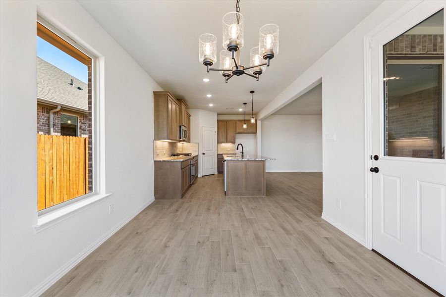 Furnished interior view inside a new home in Morningstar, Aledo (Image 14).
