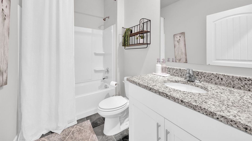 Furnished interior view inside a new home in Riggs Pointe, Millington (Image 28).