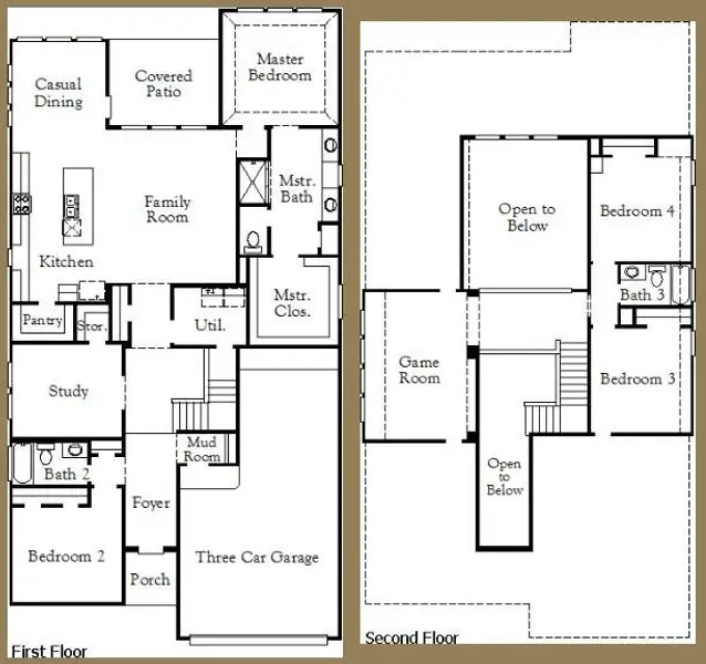 Floorplans - Representative Photo Floorplans - Representative Photo