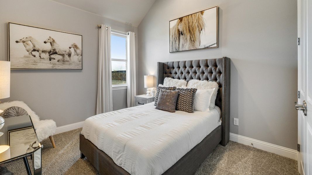 Furnished interior view inside a new home in Anna Ranch, Anna (Image 13).
