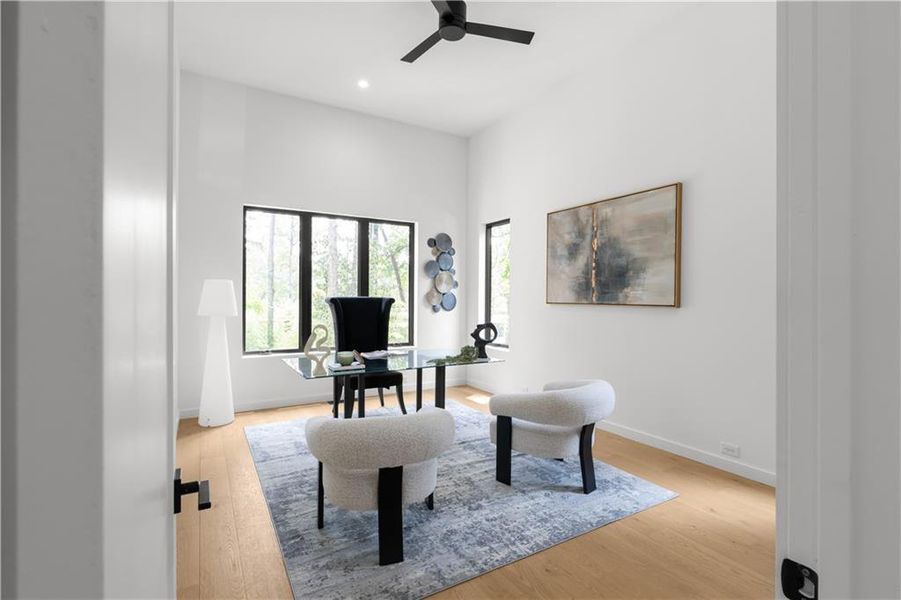 Furnished interior view inside a new home in , Atlanta (Image 17). Furnished interior view inside a new home in , Atlanta (Image 17).