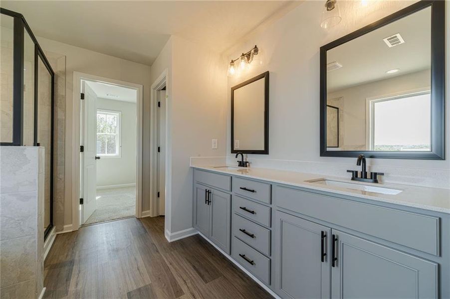 Furnished interior view inside a new home in , Covington (Image 8).