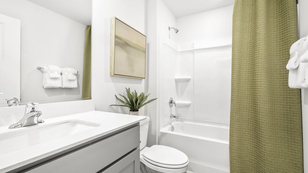 Furnished interior view inside a new home in Wilson's Ridge, Wilson's Mills (Image 13).