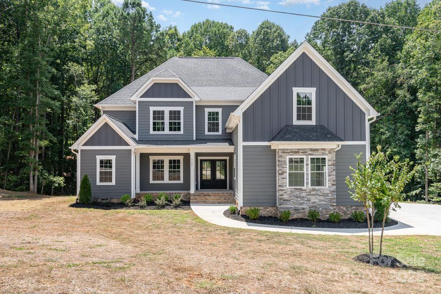 Front exterior of a new home in , Sherrills Ford, NC, highlighting curb appeal (Image 2).