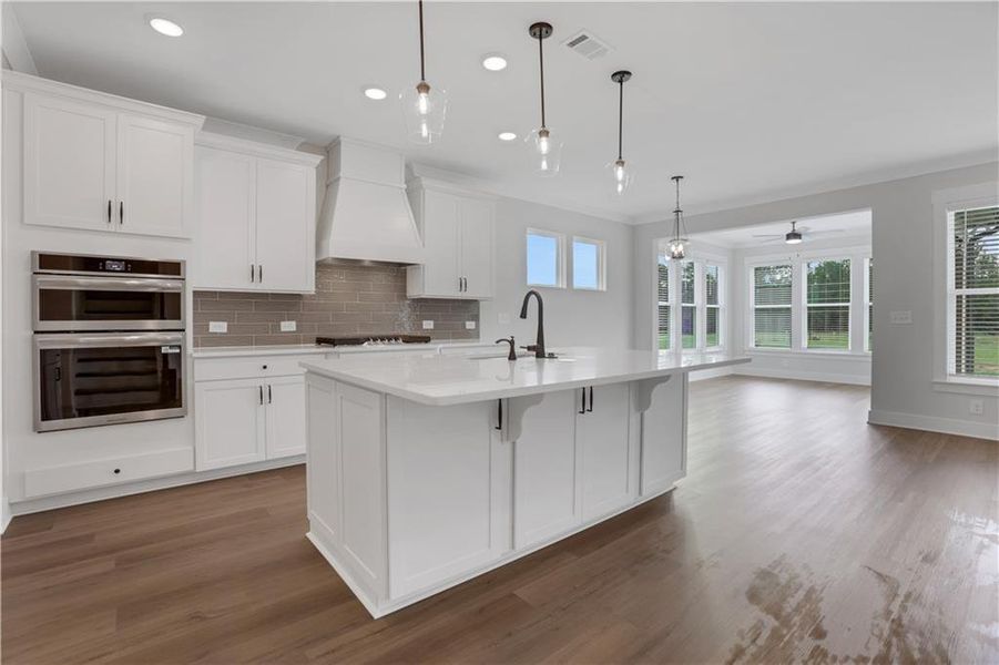 Furnished interior view inside a new home in Twin Lakes, Hoschton (Image 3).