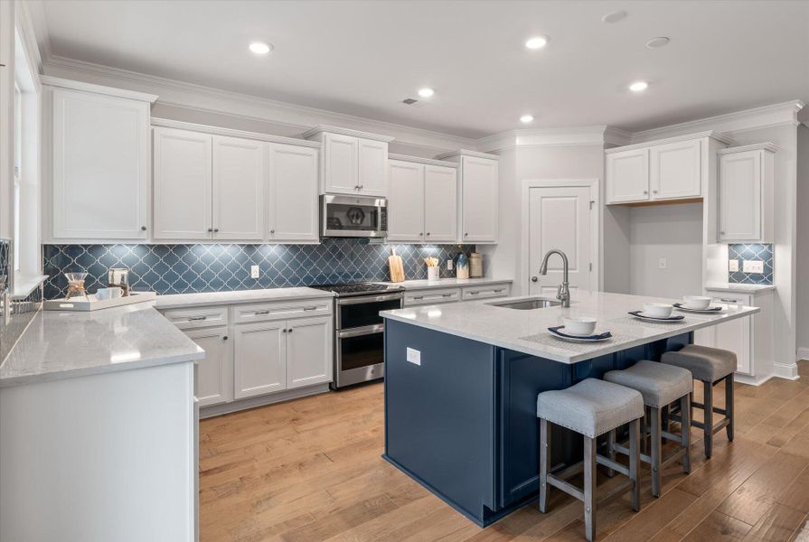 Furnished interior view inside a new home in , Charleston (Image 9).
