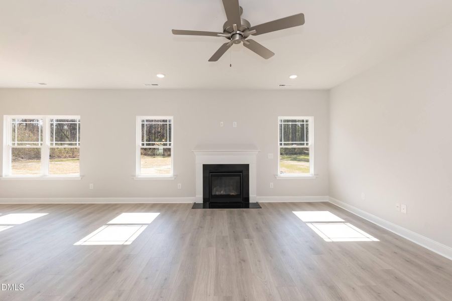 Spacious, unfurnished interior of a new home in Falls of the Cape, Lillington (Image 12).