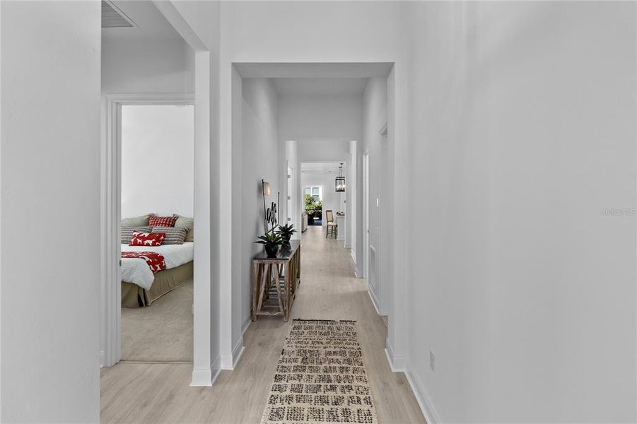 Furnished interior view inside a new home in Oakmont, Gainesville (Image 4). Furnished interior view inside a new home in Oakmont, Gainesville (Image 4).