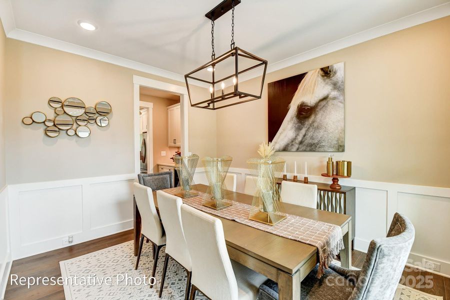 Furnished interior view inside a new home in Rone Creek, Waxhaw (Image 11).