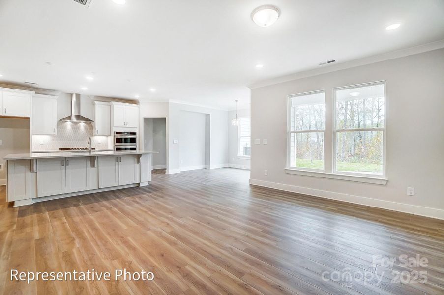 Furnished interior view inside a new home in The Meadows at Laurelbrook, Sherrills Ford (Image 6).